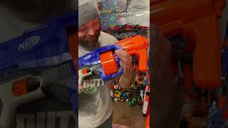 The Nerf N strike Elite SurgeFire a great blaster to thrift shorts nerf DartNStuff [upl. by Trakas]