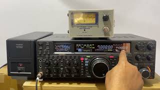 Yaesu FT2000D HF50MHz 200W Open Duzbuk [upl. by Aneehsal]