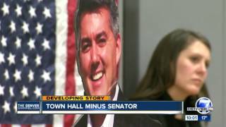 Town hall minus Sen Cory Gardner [upl. by Naesar]