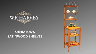 masterclass Sheratons Satinwood Shelves [upl. by Yajiv193]