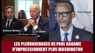 12424 LES PLEURNICHAGES DE PAUL KAGAME NIMPRESSIONNENT PLUS WASHINGTON [upl. by Siesser]