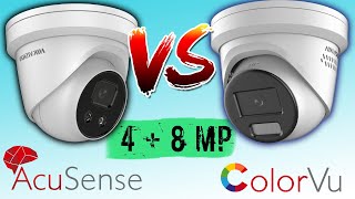 AcuSense 4MP8MP vs ColorVu 4MP8MP [upl. by Land]