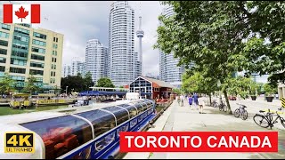 TORONTO The Biggest City in Canada 4K🇨🇦 [upl. by Nabi]