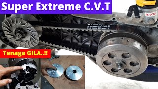 MODIFIKASI SUPER EXTREME CVT MATIC TENAGA TERSALUR SEMPURNA 100 WORK [upl. by Jaquith]