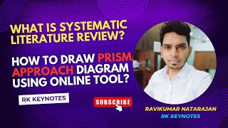 What is Systematic Literature Review How to Draw PRISMA Approach Diagram Using Online Tool  SLR [upl. by Sirrap]