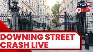 Car Crashes Into Downing Street Gates In Security Incident  Downing Street Crash Live Updates [upl. by Lovering]