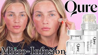 Qure Skincare My 3 Month MicroInfusion System Review [upl. by Assirroc933]