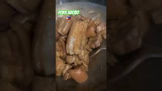 Filipino pork belly adobo shorts food philippinefood [upl. by Carlyn59]