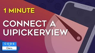 How to Connect a UIPickerView in One Minute [upl. by Annayram]