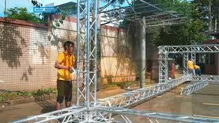 F34 10107m peak truss setup [upl. by Ziom]