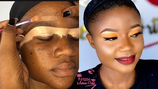 JIFUNZE KUPAKA MAKEUP NYUMBANI BILA KWENDA SALON  Makeup tutorial for begginers VIFAA VYA MAKEUP [upl. by Ynnol]