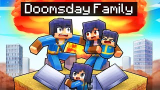 Having a DOOMSDAY FAMILY in Minecraft [upl. by Housen]