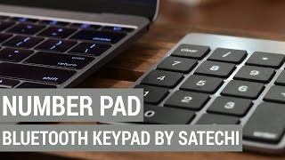 Enter Numbers Easier with the Bluetooth Numeric Keypad from Satechi [upl. by Byers]