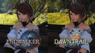 FFXIV  655 vs 70 Graphics Comparison Edit [upl. by Rolando]