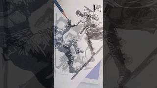 Apocalyptic Art Furiosa vs Rictus Erectus in a Pencil Duel Furiosa Battles Immortan Joe’s Son [upl. by Naesad834]