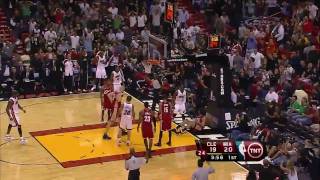 Dwyane Wade Dunk on Varejao HD [upl. by Yraek633]