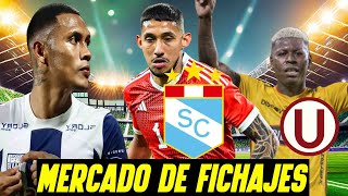 ¿Canchita podría ir al Sporting Cristal Bryan Reyna se va de Alianza 3 Posibles fichajes de la U [upl. by Fonseca]