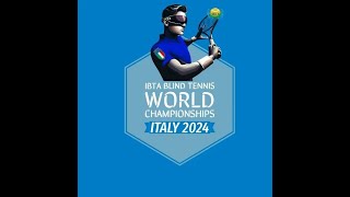 2024 IBTA BLIND TENNIS WORLD CHAMPIONSHIPS  Day 4  28 Sep [upl. by Polk]