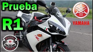 Yamaha R1 Review en Español Prueba con Blitz Rider FT JSasso Rider [upl. by Ayna]