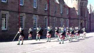 The Queens Own Highlanders play The March of the Cameron Men [upl. by Leese]