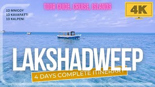 Exploring Lakshadweep with Samudram Cruise  Detailed day to day itinerary Minicoy Kavaratti Kalpeni [upl. by Griffin72]