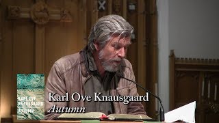 Karl Ove Knausgaard quotAutumnquot [upl. by Coke]