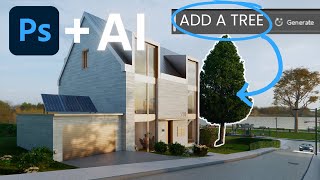 How to Improve Renders with Photoshop AI [upl. by Dahsar767]