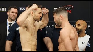 ANTHONY FOWLER TAUNTS SCOTT FITZGERALD  OVER FAILING WEIGHT AT FIRST ATTEMPT  OFFICIAL WEIGH IN [upl. by Natica]