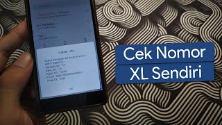 Cara Cek Nomor XL Sendiri [upl. by Conners]