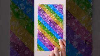 Oddly satisfying popping bubbles diagonally 🫧bubblewrap asmr satisfying relaxing popping [upl. by Layman]