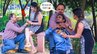 मेरा माल फसायेगा तू 😅 Angry Man  Pranks In India  Jassi Sona [upl. by Moguel]