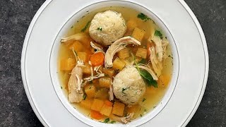 How to Make a Classic Matzo Ball Soup [upl. by Assened]