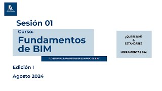 Clase001Que es BIM y Gestión de Modelos BIM [upl. by Kare]