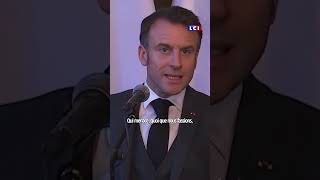 🗣️ Face à la Russie Emmanuel Macron assume quotun sursaut stratégiquequot [upl. by Euqinna805]