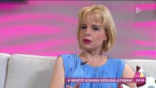 Bagdy Emőke terhes volt amikor második gyermeke fogant  tv2hufem3cafe [upl. by Akoyn173]