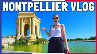 4K French Walking Tour Montpellier France [upl. by Emiatej890]