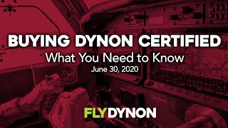 Buying Dynon Certified What You Need to Know [upl. by Neibaf]