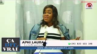 APHIE LAURA DROIT DE REPONSE PONA CHRISTELLE KABEYA NA CARINE MOKONZI [upl. by Pearline]