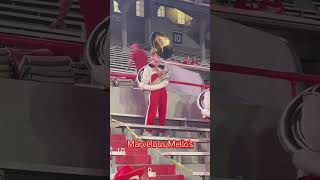 CMB mellowsounds mellophones quarter marchingband huskers nebraska band [upl. by Enaywd]