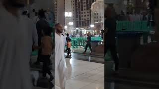 Keramaian setelahsholat Isha di Masjidil Nabawi [upl. by Barbabas]