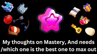 What masteries to MAX out fully first🎉🎁🎊🥳 [upl. by Lynden]