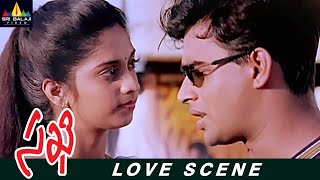 Madhavan Tries to Convince Shalini for Marriage  Sakhi  Telugu Movie Scenes SriBalajiMovies [upl. by Hutson]