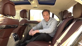 MercedesBenz S560 2018  Full Review  with Steve Hammes  TestDriveNow [upl. by Nattie]