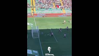 Palermo VS Salernitana 01 il gol di Tello [upl. by Cyrillus]