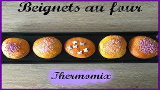 Beignets au four au thermomix [upl. by Ayrad]