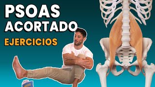 Cómo RELAJAR un psoas acortado con los 3 MEJORES ejercicios [upl. by Goddart]