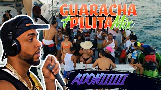 GUARACHA  PILITA MIX VOL 1 🎷🌊 MEZCLANDO EN VIVO DJ ADONI  ALETEO ZAPATEO  PILITA [upl. by Oremo]