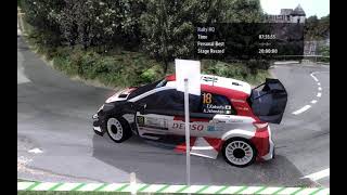 Richard Burns Rally  Rallysprint Hondarribia 2011  YARIS WRC 21【RBR】 [upl. by Egamlat966]