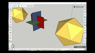 Modéliser un dôme géodésique sur Sketchup [upl. by Magdalene]