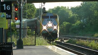 VIA Train 41 Westbound Brockville VIA Station Stop July 26 2024 [upl. by Hett25]